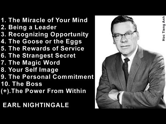 Earl Nightingale The Dean of Personal Development