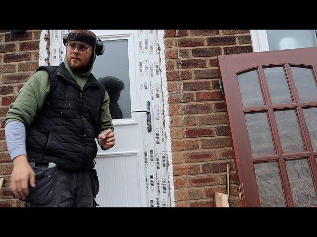 How To Fit A Upvc Door!