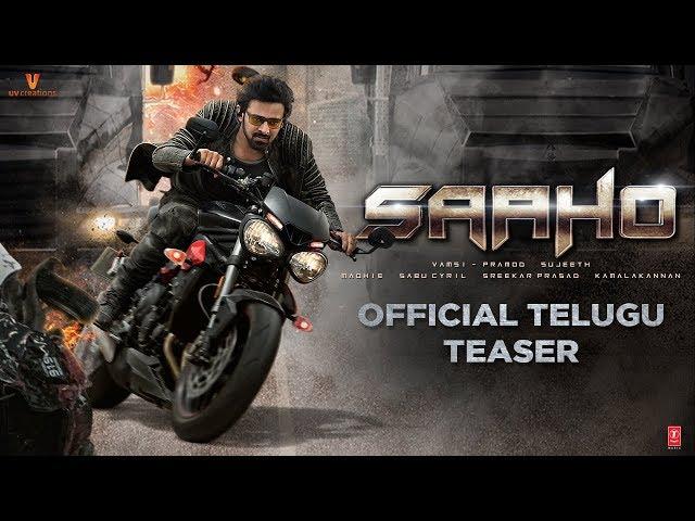 Saaho Official Teaser : Telugu | Prabhas | Shraddha Kapoor | Sujeeth | UV Creations | #SaahoTeaser