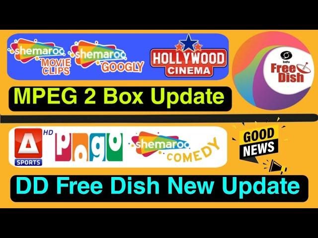 DD Free Dish New Tv Channel Started Today  6 New Tv Channel Launch @DthTech Today Updates