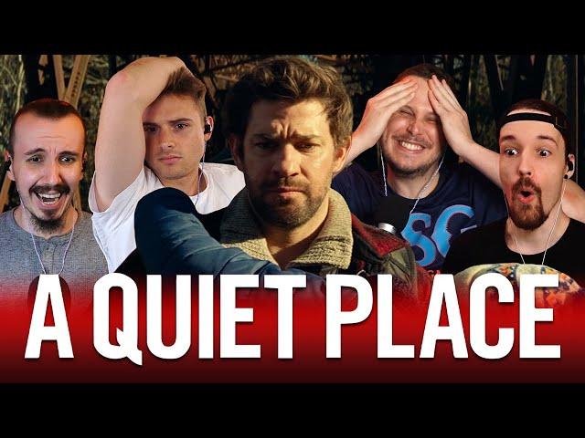 A QUIET PLACE (2018) MOVIE REACTION!! - First Time Watching!