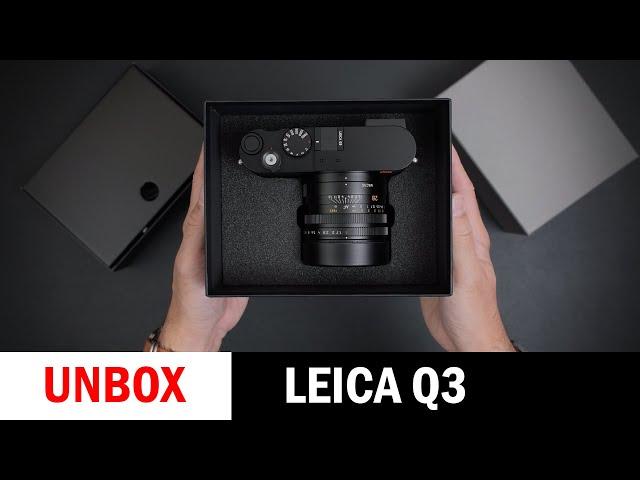 Unboxing a $6000 Point & Shoot Camera: The Leica Q3