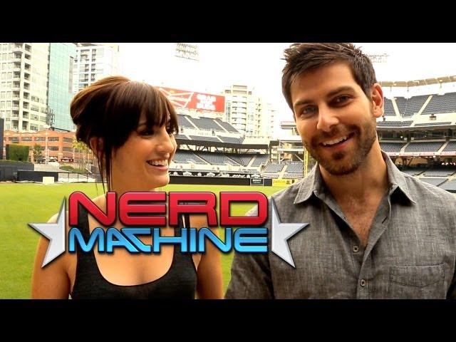 David Giuntoli - Exclusive Interview - Nerd HQ (2013) HD - Alison Haislip