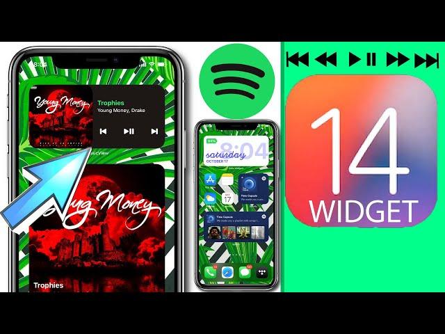 GET Spotify Widgets iOS 14 (NO TOONTRACK / WIDGET SMITH) iPhone and iPad! (Spotify and MusicView)