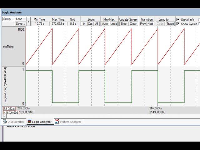 Tutorial 6: Logic analyzer in Keil