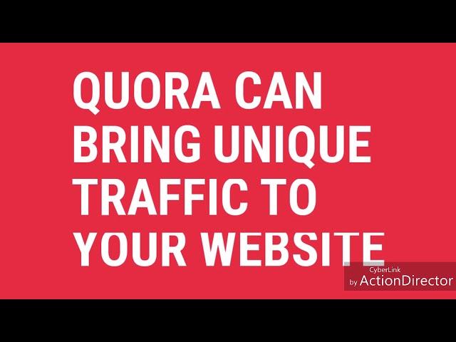 Quora Marketing - SEO Technique