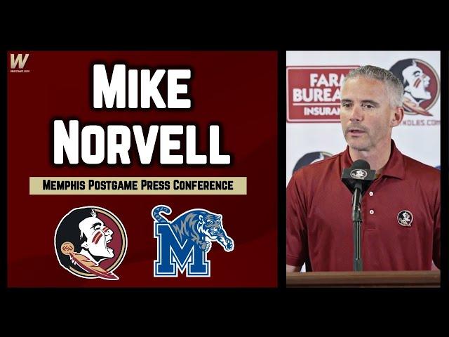 Mike Norvell Postgame Press Conference | Memphis 20, FSU 12 | FSU Football | Warchant TV #FSU