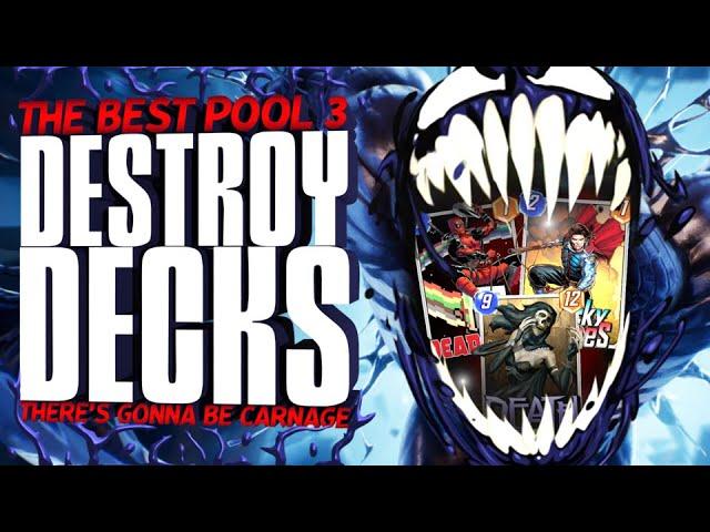 The BEST Destroy Decks That CARRY To Infinite | The META Archetype | Pool 3 - Top Tier | Marvel Snap