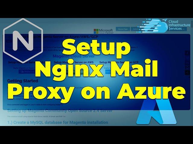 How to Setup Nginx Mail Proxy on Ubuntu in Azure (2 Min Setup) Proxy IMAP, POP3 and SMTP Protocols