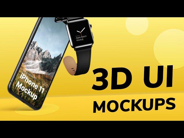 Amazing New 3D Mockups Tools for UI Designs! | Design Essentials