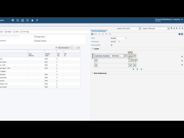 Creating List View Grid Format