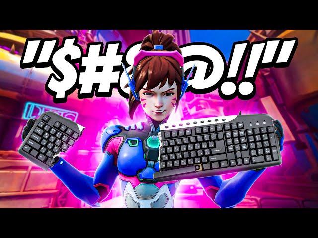 When your Keyboard Decides you've played enough Overwatch!