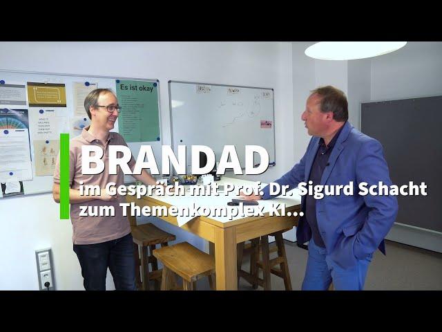 Der Elevator Pitch mit Prof. Dr. Sigurd Schacht zum Themenkomplex KI