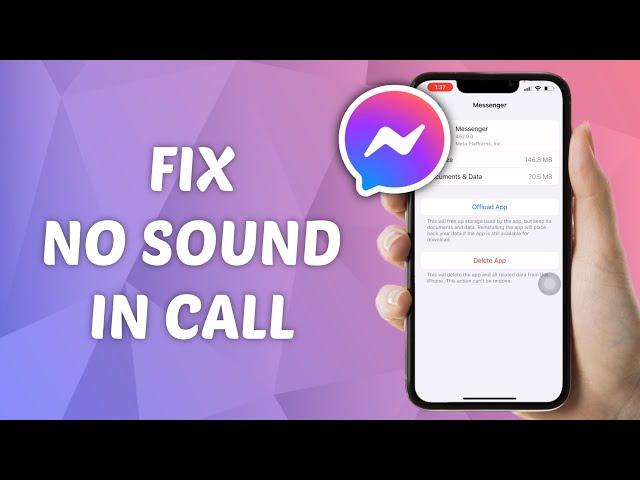 How to FIX NO Sound in Messenger Call! (2025)