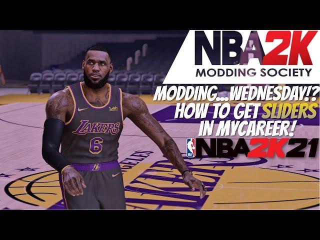 #NBA2K21 Modding Showcase: Sliders In MyCareer / Pistons Rebrand / New Sabonis Cyberface And More!