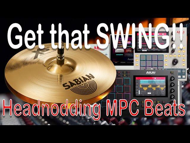 How to get that head nodding GROOVE & SWING in your hi-hats & beats in the MPC Standalone.