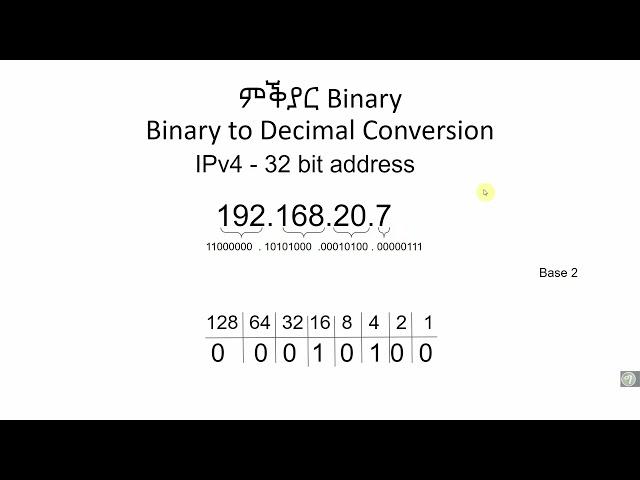 Networking course in Tigrinya CCNA