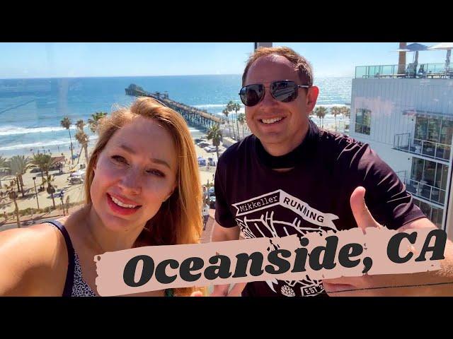 OCEANSIDE CALIFORNIA - EXPLORING the NEW DOWNTOWN, TOP GUN HOUSE, and PIER! #travelvlog