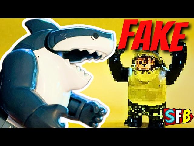 FAKE Lego KING SHARK Big Fig Review | (He can sing?)