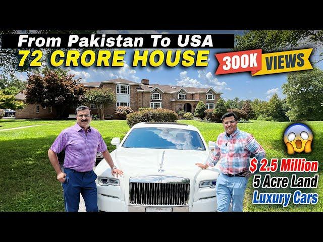 Maryland's Rich PAKISTANI | Journey from Dishwashing to 72 Crore House  | Ep.2