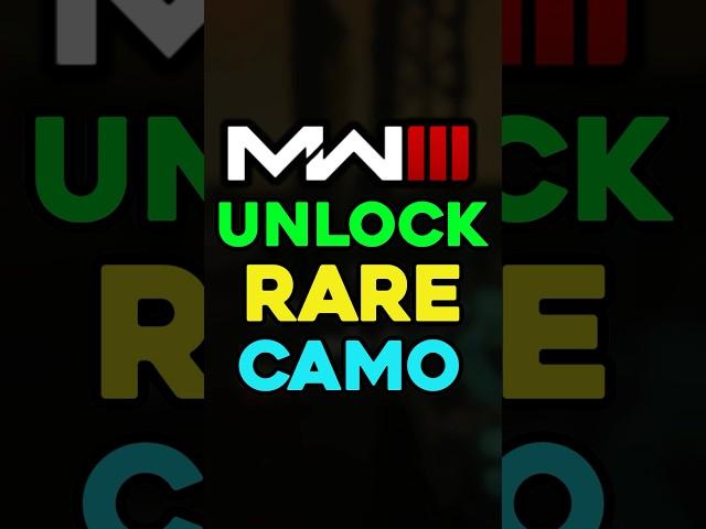 MW3 "SECRET CAMO" UNLOCKMW3 SEASON 6 (WARZONE META) #mw3 #callofduty #bo6 #warzone