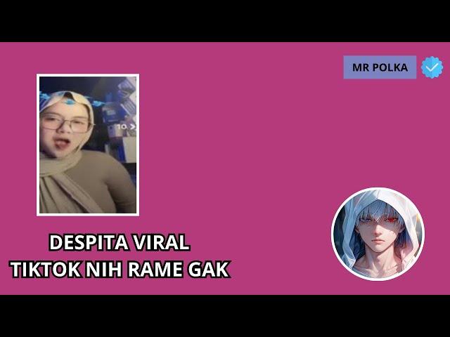 SELEB TIKTOK YANG LAGI DICARI CARI LIPE SAMA SULTAN DESPITA