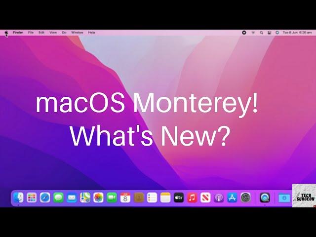 macOS 12 Monterey Beta 1 - What's New? | How To Download