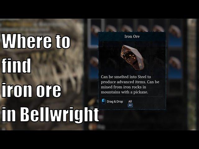 Where to find Iron Ore in Bellwright