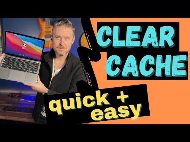 Make M1 Mac Run FASTER: How To Clear Your Cache On Your Mac