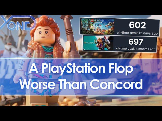 First party PlayStation game Lego Horizon Adventures flops worse than Concord on Steam...