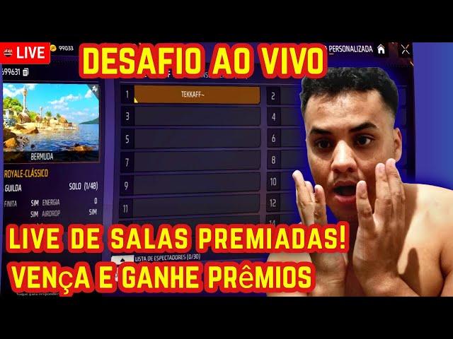 LIVE DE AMIVERSARIO Live de Salas Premiadas! Jogue, Vença e Leve Prêmios Fantásticos