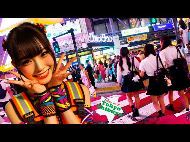 Tokyo Shibuya  Where is Hachiko? 4K non-stop 1 hour