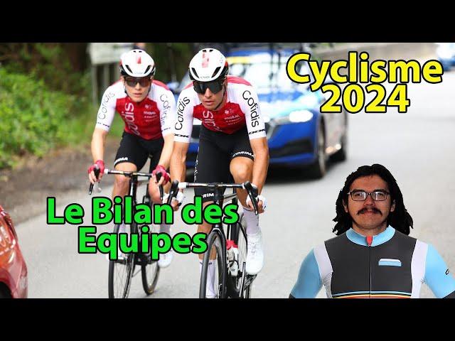 ‍️Cyclisme 2024‍️ : Le Bilan des Equipes (UAE Team Emirates, Cofidis, Decathlon AG2R...)