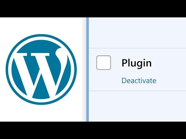 How to Disable/Deactivate WordPress Plugins (3 Methods)