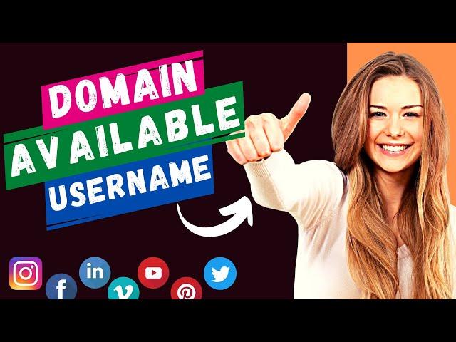 Top 15 Free Websites To Check Username And Domain Availability