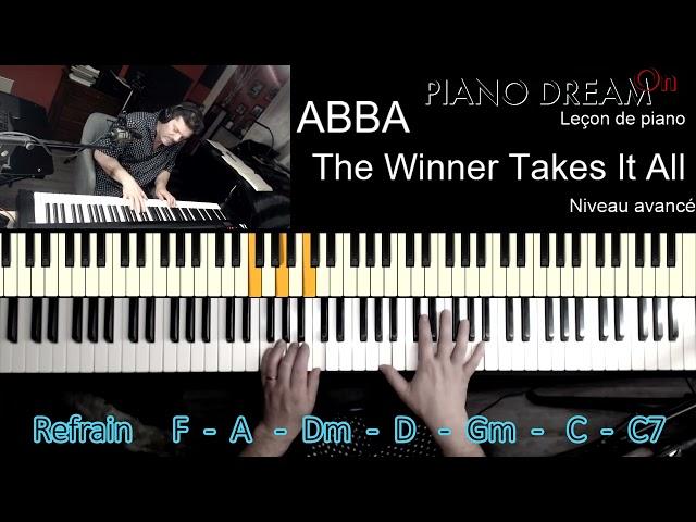 Leçon de piano  --  Abba - The Winner Takes It All