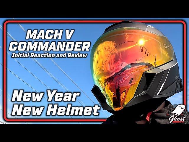 509 MACH V COMMANDER Helmet w/ Cardo PackTalk Unit | Ride, Reaction, Review!