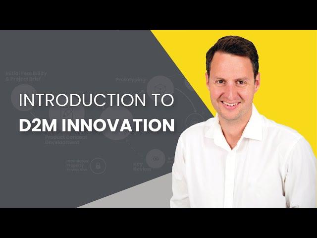 Introduction to D2M | Developing new product ideas