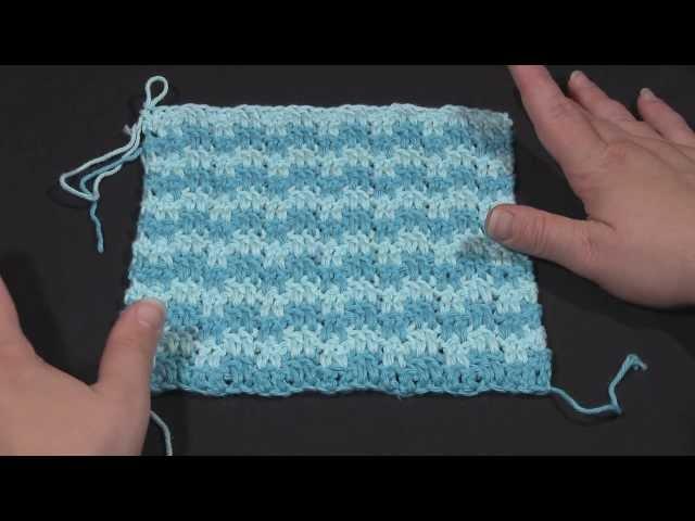 How to Crochet: The Leaping Stripes and Blocks Blanket