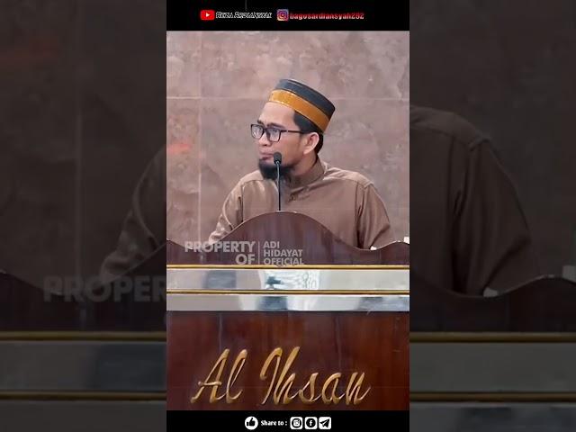 Nasihat menyentuh hati | Ustadz Adi Hidayat