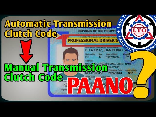 Automatic Transmission Clutch Code to Manual Transmission Clutch Code, PAANO?