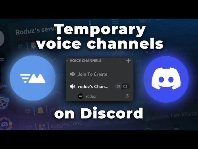 How to setup voicemaster bot | Voicemaster | Temporary voice channel discord #roduz #discord