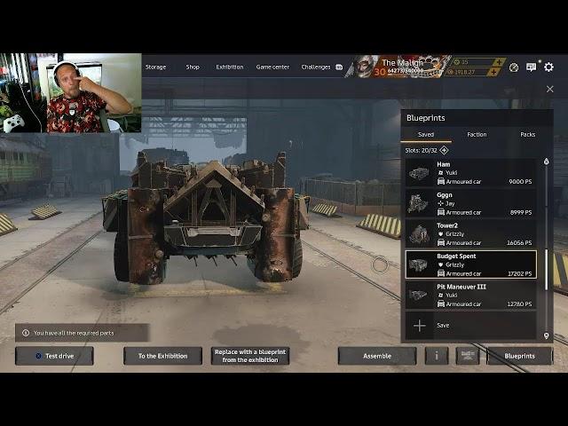 Clan Wars! Insane 17,000 Part Crafting & Ultimate Battle Builds! LIVE Crossout Action!