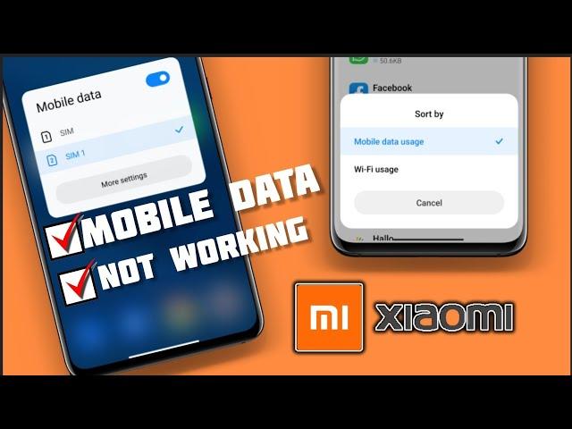 How To Fix Mobile Data Not Working on Xiaomi | Data Connection Problem in Redmi
