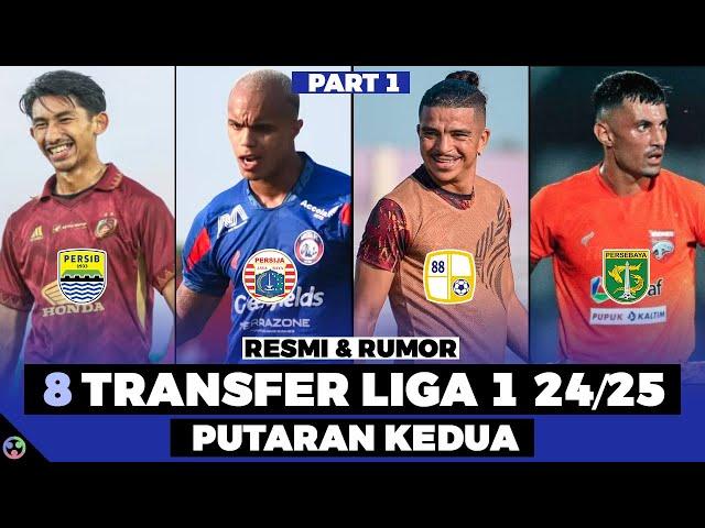 Daffa ke Persib, Lilipaly Persebaya, Marcilio Persija - BURSA TRANSFER LIGA 1 2024/2025 Putaran 2