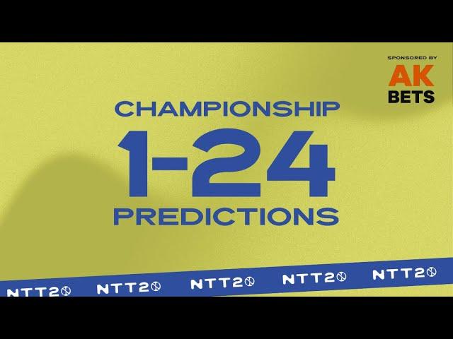 Championship 1-24 Predictions: Can LEEDS Go One Better? NTT20 (EFL)