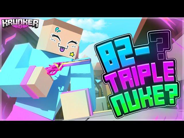 Krunker 82 - ? || Rev TRIPLE NUKE?!