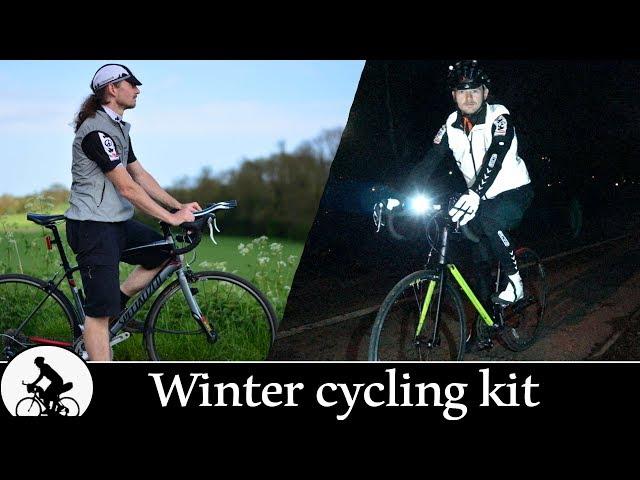 winter cycling clothes - safety & comfort while on the road