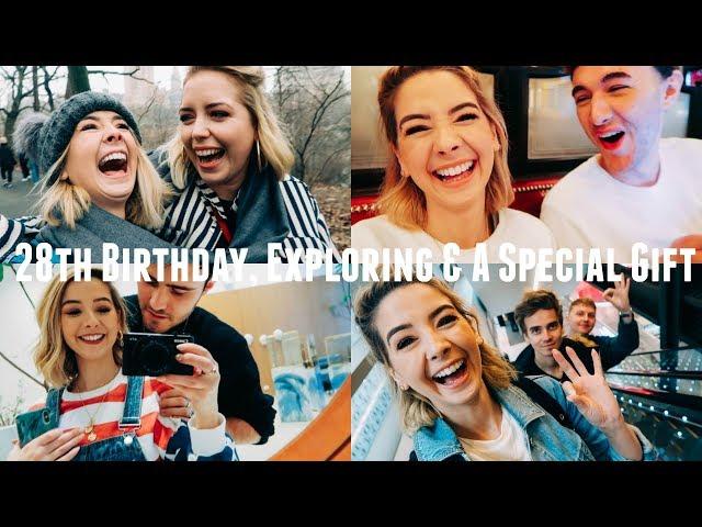 28TH BIRTHDAY, EXPLORING & SPECIAL GIFT | NYC VLOGS