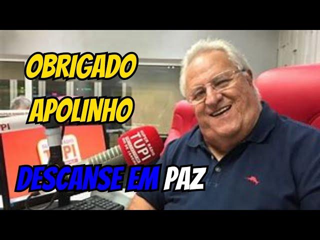 PENIDO !!MOMENTO EMOCIONANTE DA PASSAGEM DE APOLINHO na TUPI